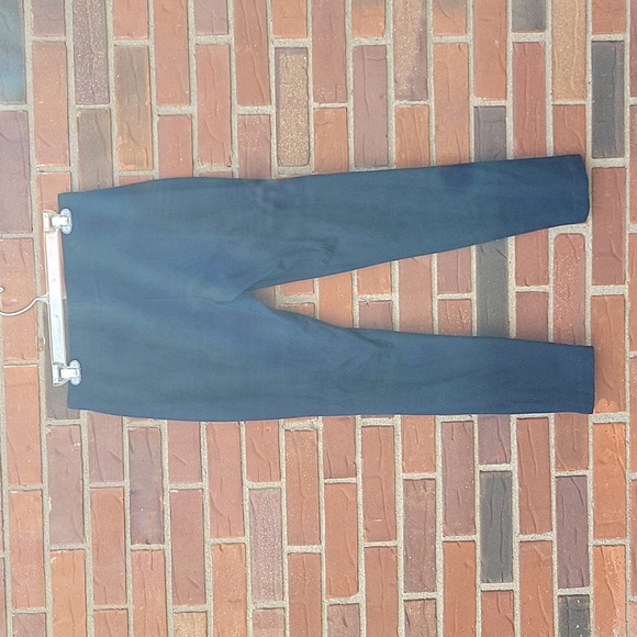 Talbots navy knit pants - Picture 3 of 4